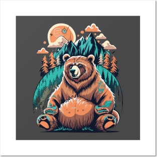 Fat Bear Week Nature Lover Posters and Art